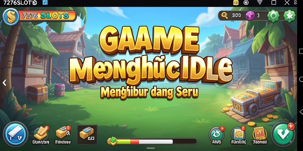 Tampilan menarik dari gameplay 7276SLOTS yang seru dan menghibur.