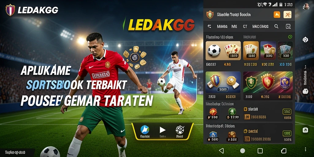 Tampilan gameplay taruhan olahraga yang menarik di LEDAKGG.