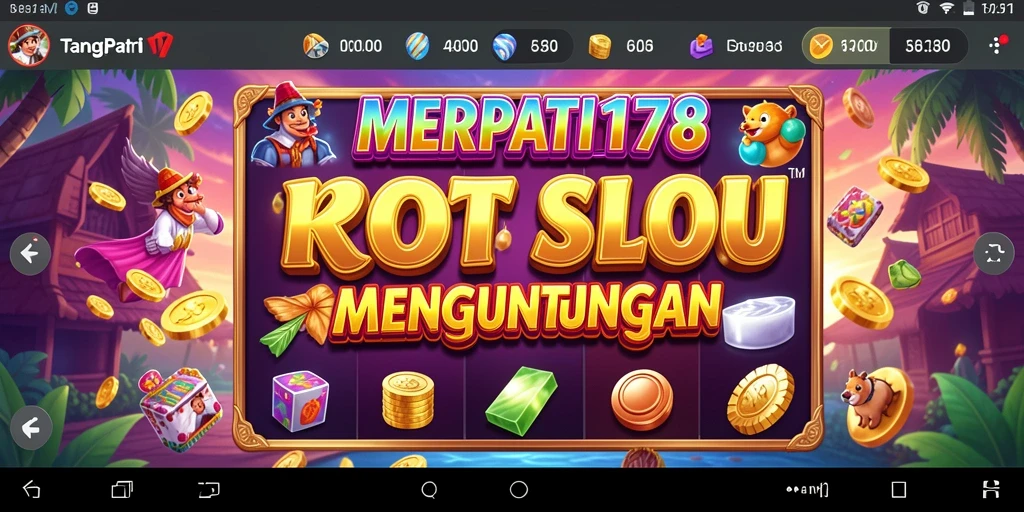 Gameplay slot yang menarik dan penuh warna dari MERPATI178.