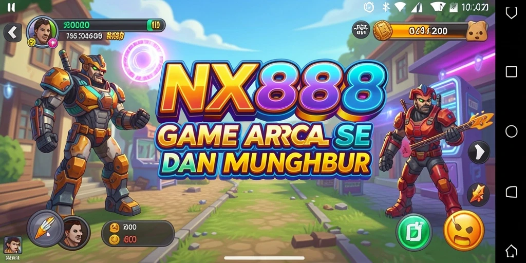 Menampilkan gameplay aksion seru dari NX888.