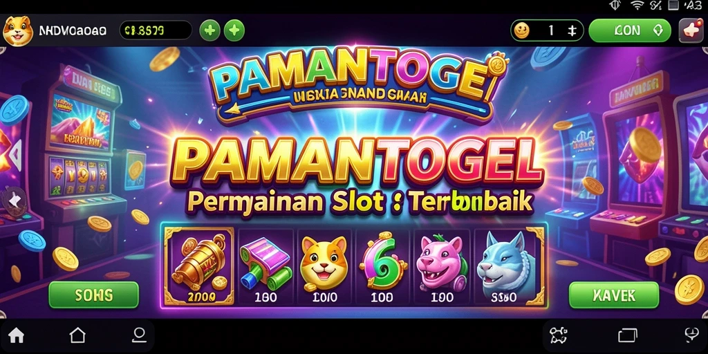 Tampilan menarik dari gameplay Slot PAMANTOGEL yang menghibur.