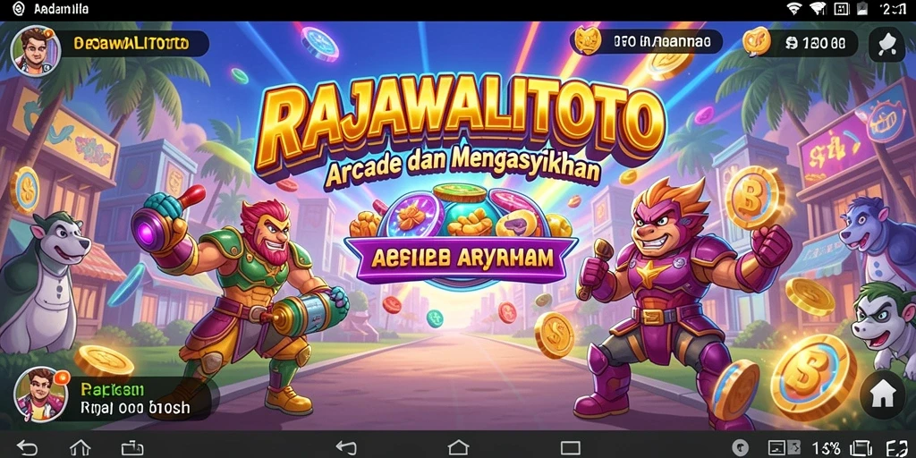 Gambaran gameplay yang seru dan penuh tantangan di RAJAWALITOTO.
