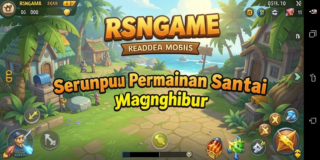 Tangkapan layar gameplay RSNGAME dengan aksi seru dan menantang.