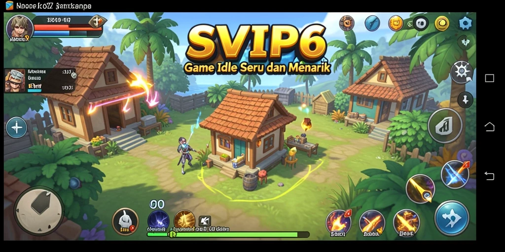 Tampilan menawan dari gameplay SVIP6 yang memukau.